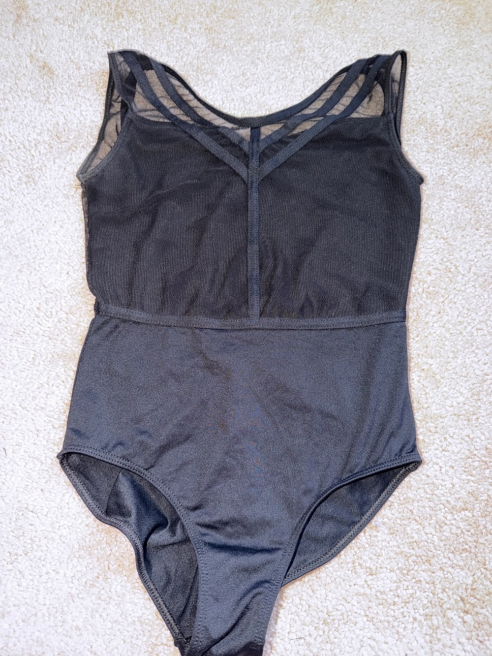 Black Dance Leotard  Ballet Rosa
